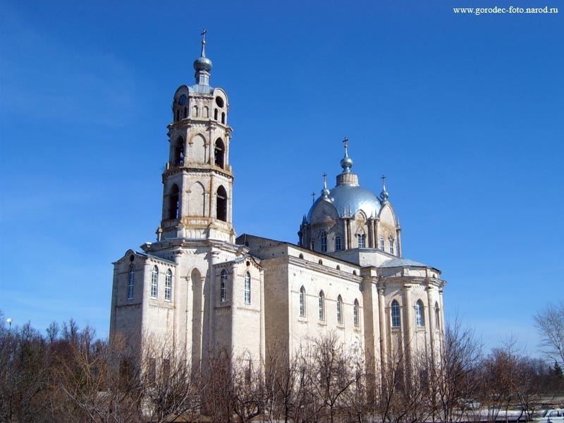 Троицкая церковь в п.Гусь-Железный Касимовского района Рязанской области