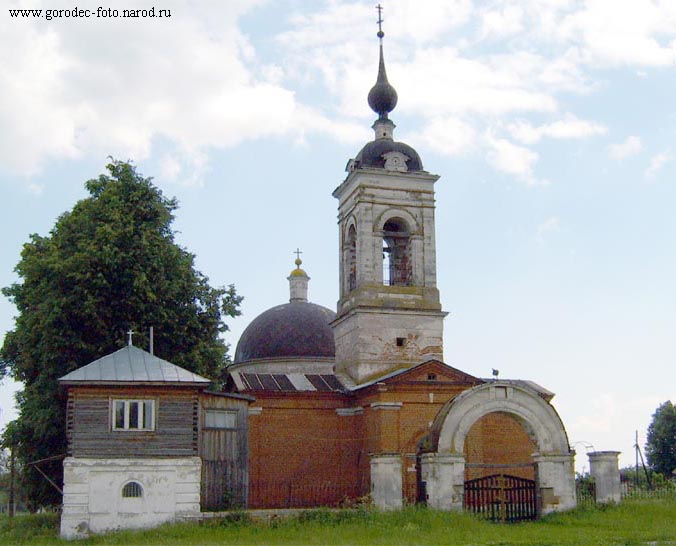 Касимовский район - церковь в селе Гиблицы