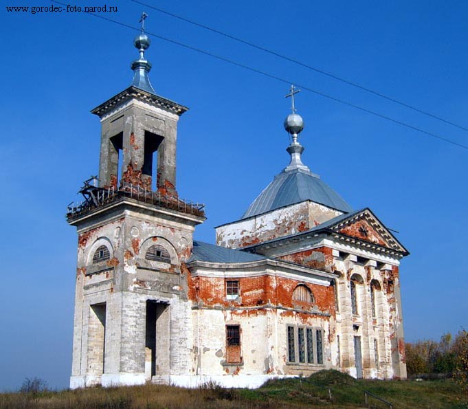 Касимовский район - Успенская церковь в селе Ермолово