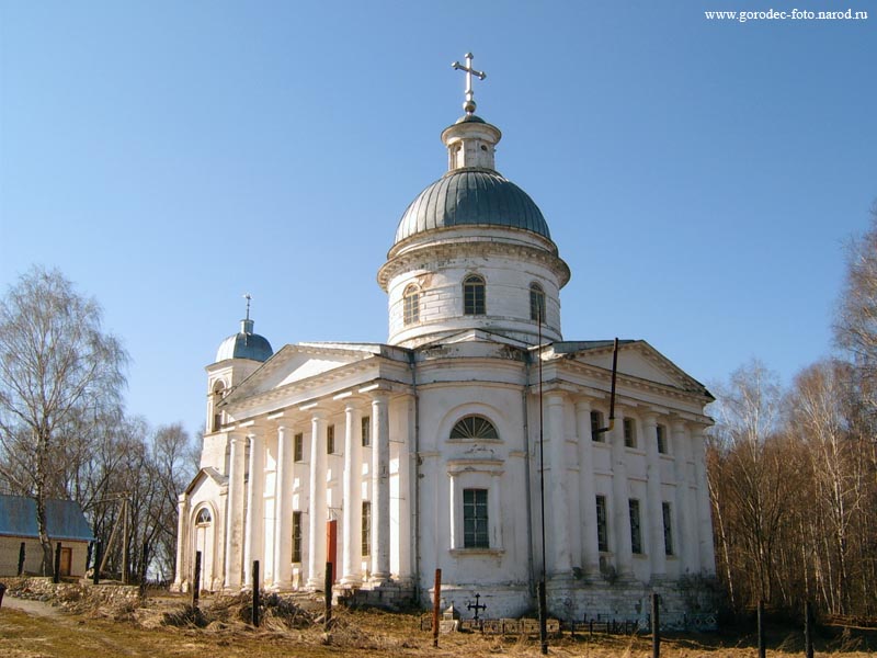 Преображенская церковь в селе Телебукино